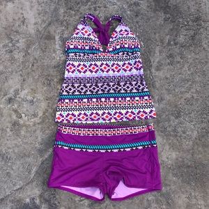 Athleta Swimsuit 2pc  Top S Bottom M